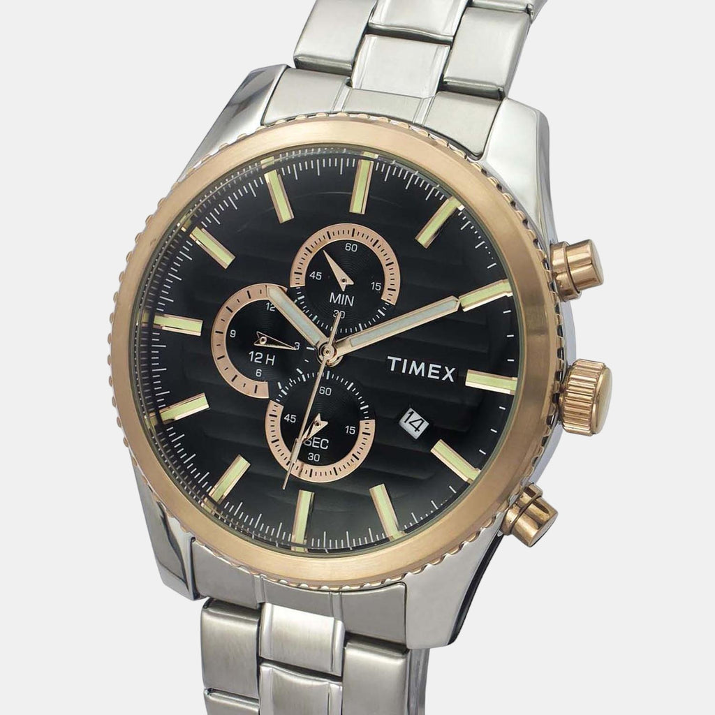 Timex Stainless Steel Black watch