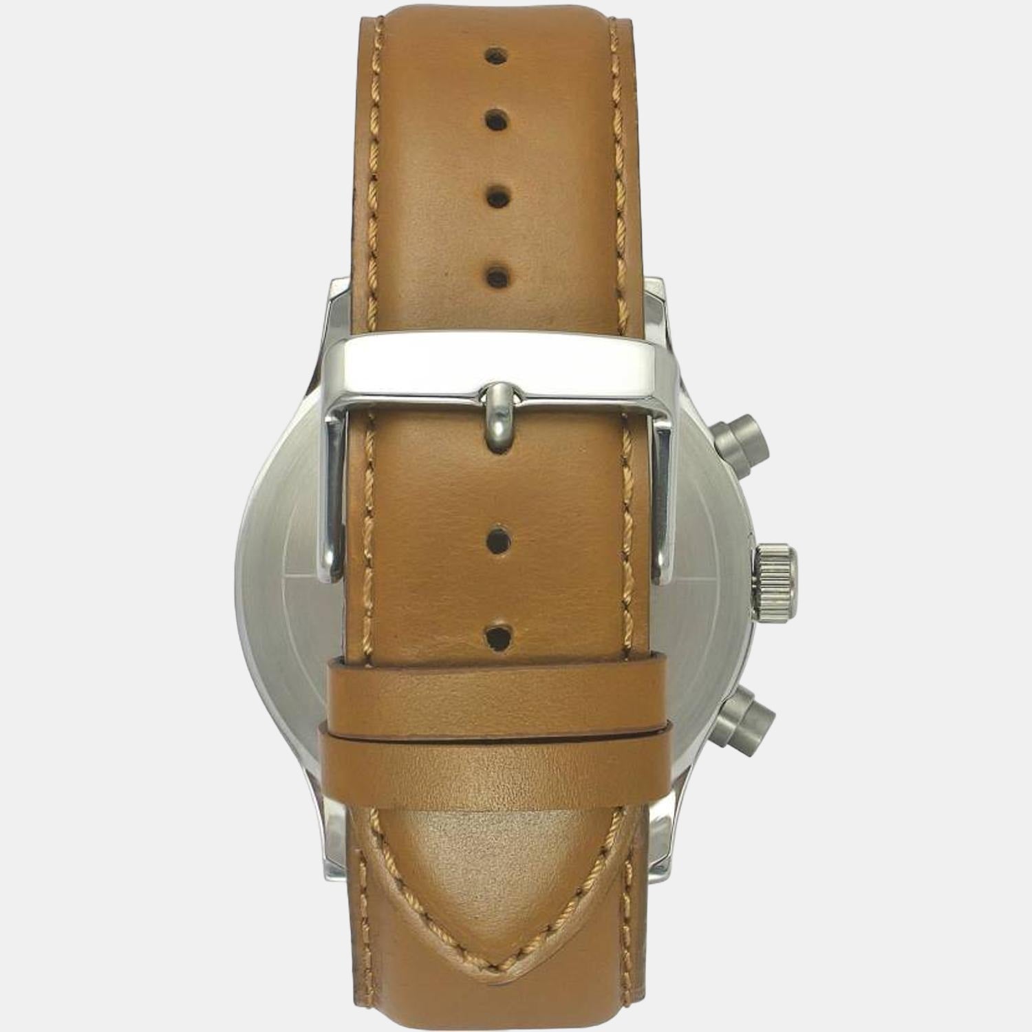 Timex Leather Blue watch