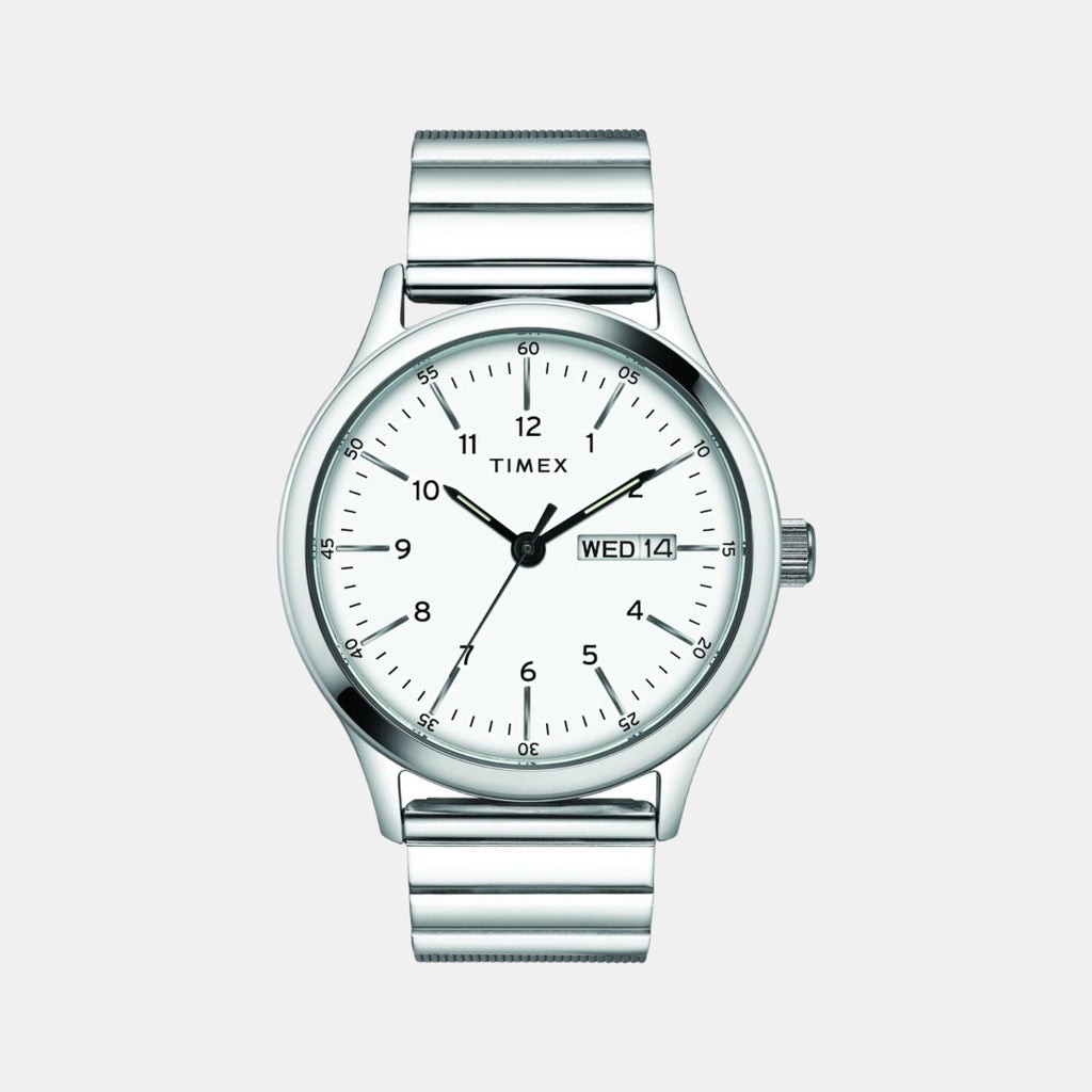 Timex Round White Analog watch