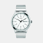 Timex Round White Analog watch
