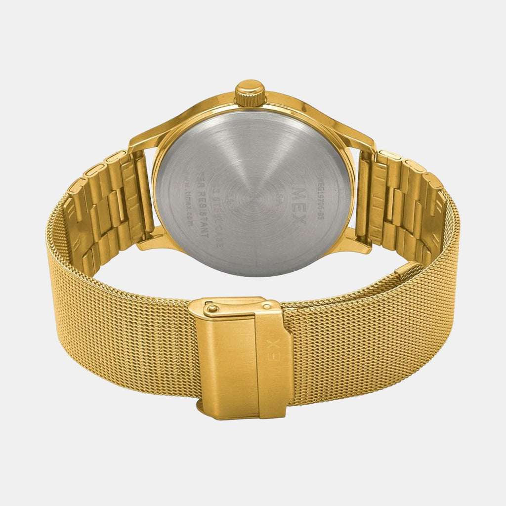 Timex Men Round White watch