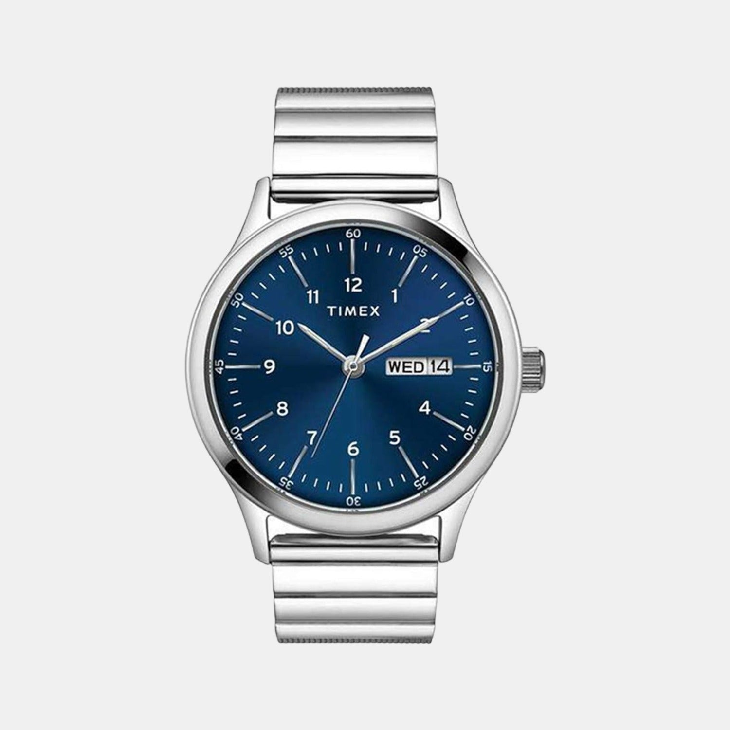 Timex Round Blue Analog watch