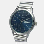 Timex Men Round Blue watch