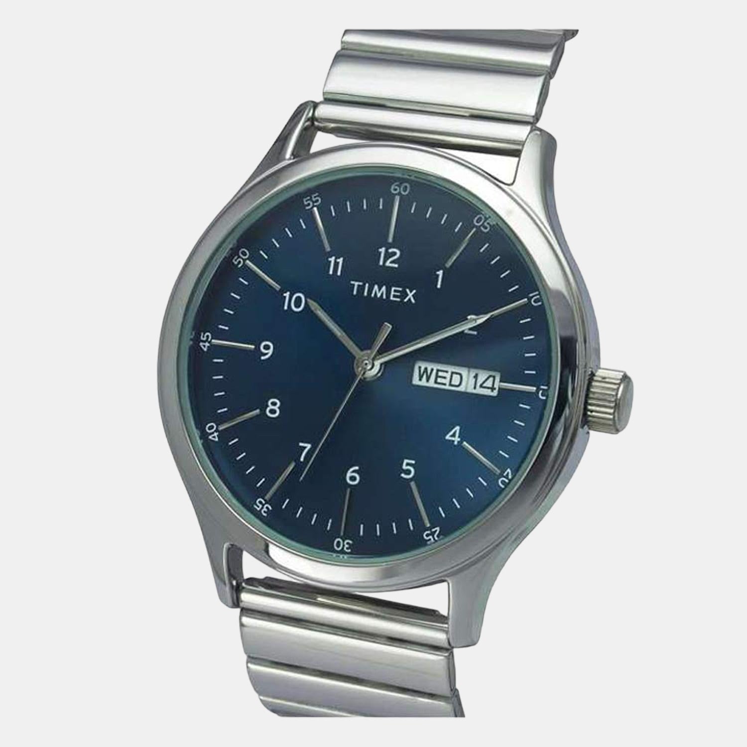 Timex Men Round Blue watch