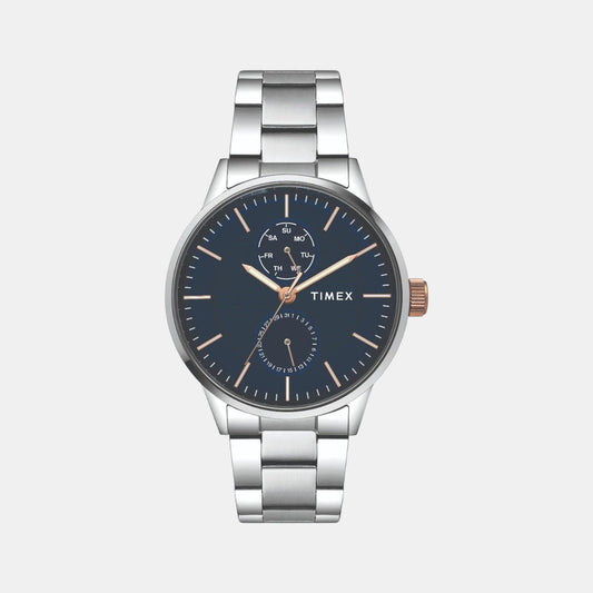 Male Blue Analog Stainless Steel Watch TWEG19901