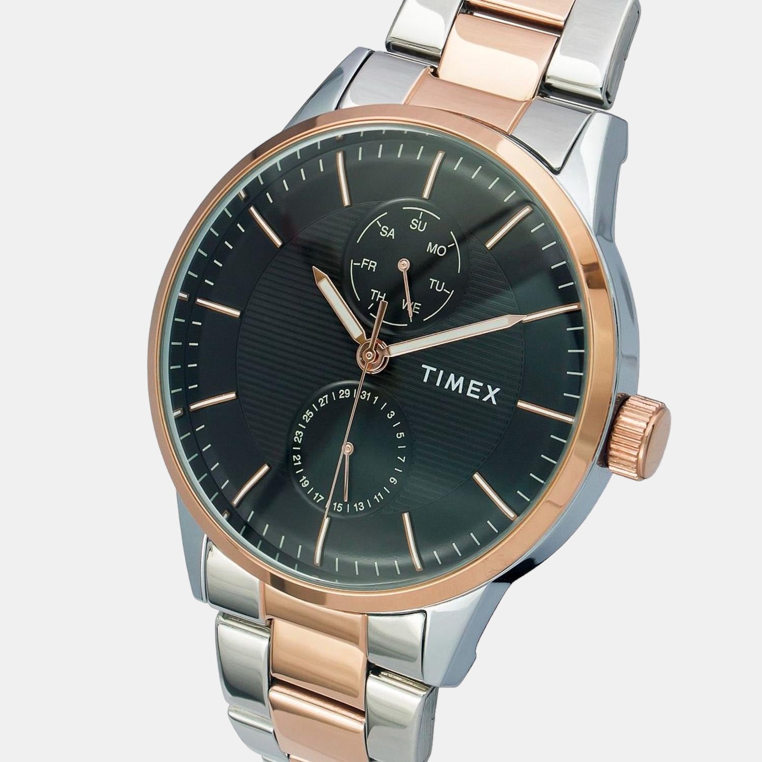 Timex Men Round Black watch