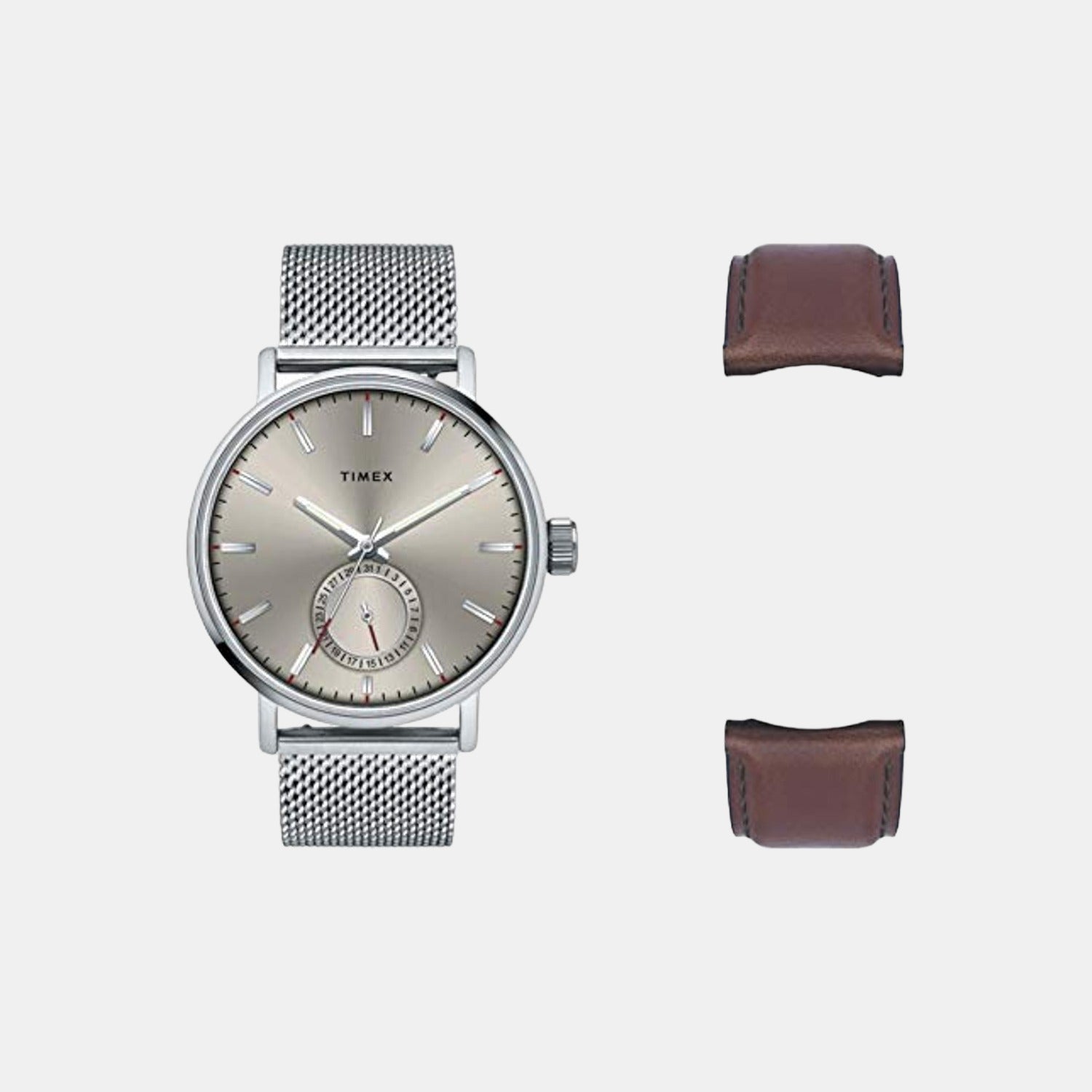 Timex 43 mm Round Quartz watch