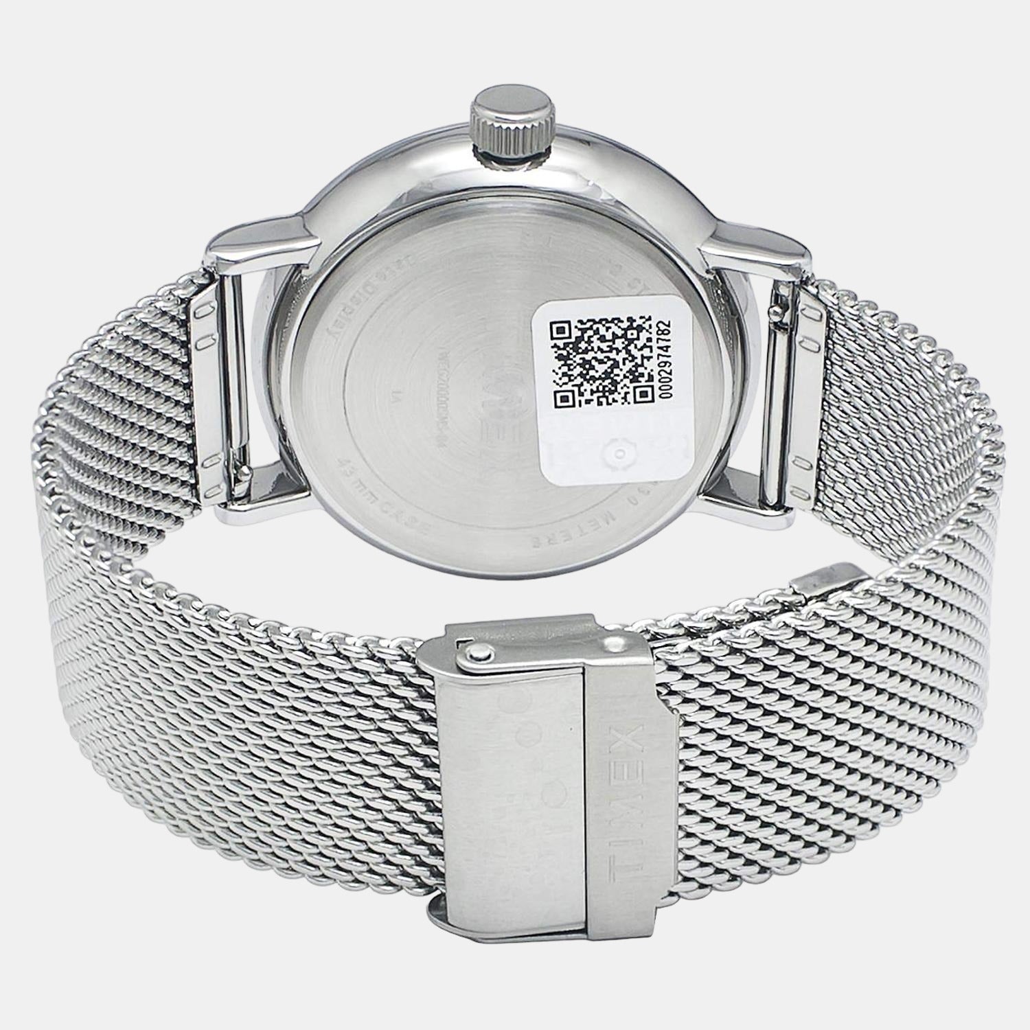 Timex Stainless Steel Grey watch