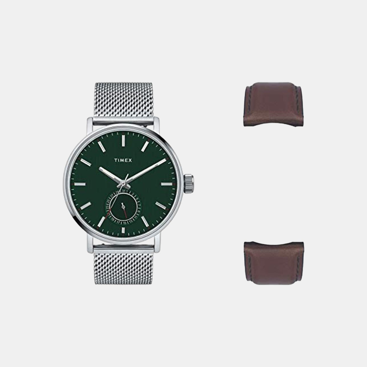 Timex Round Green Analog watch
