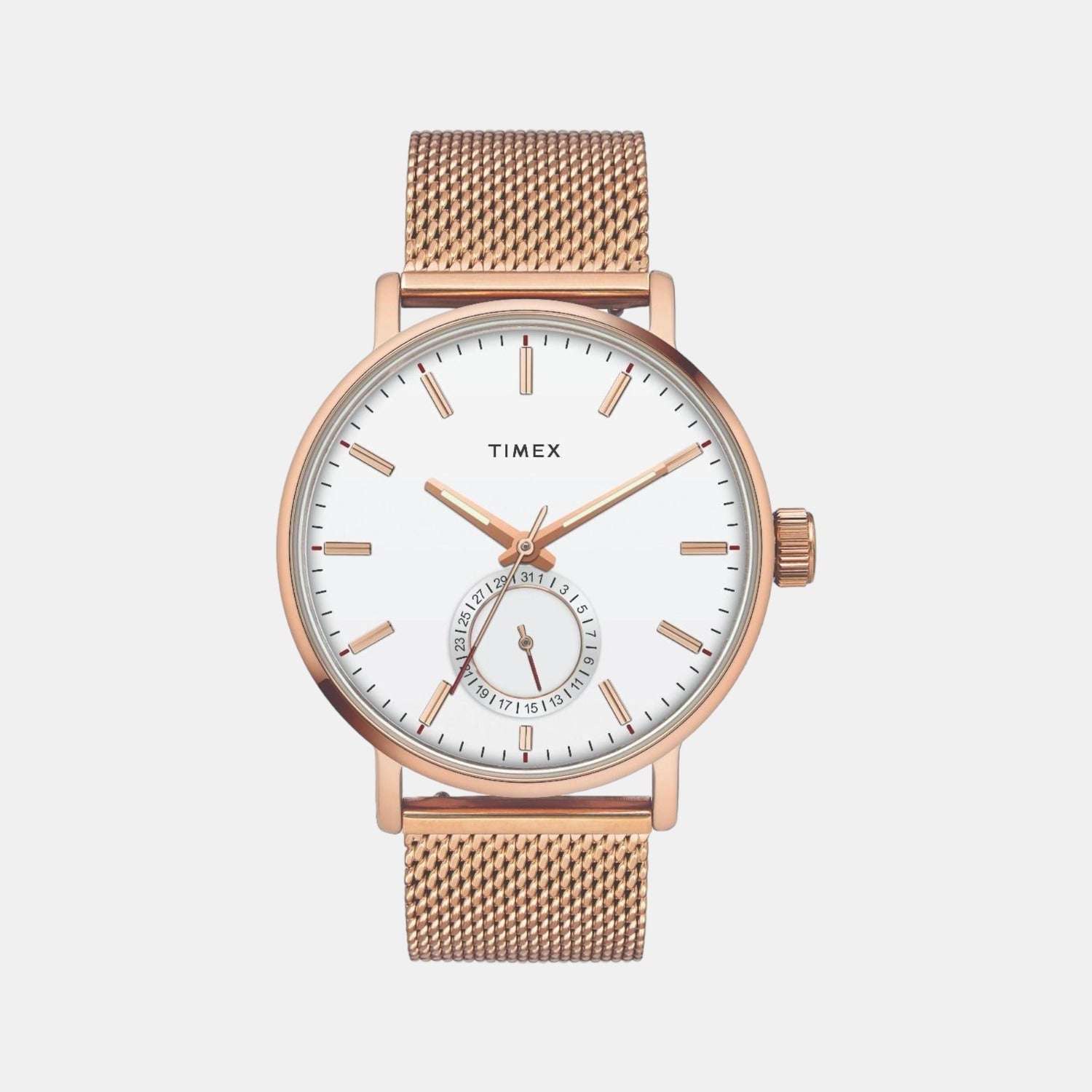 Timex Round White Analog watch