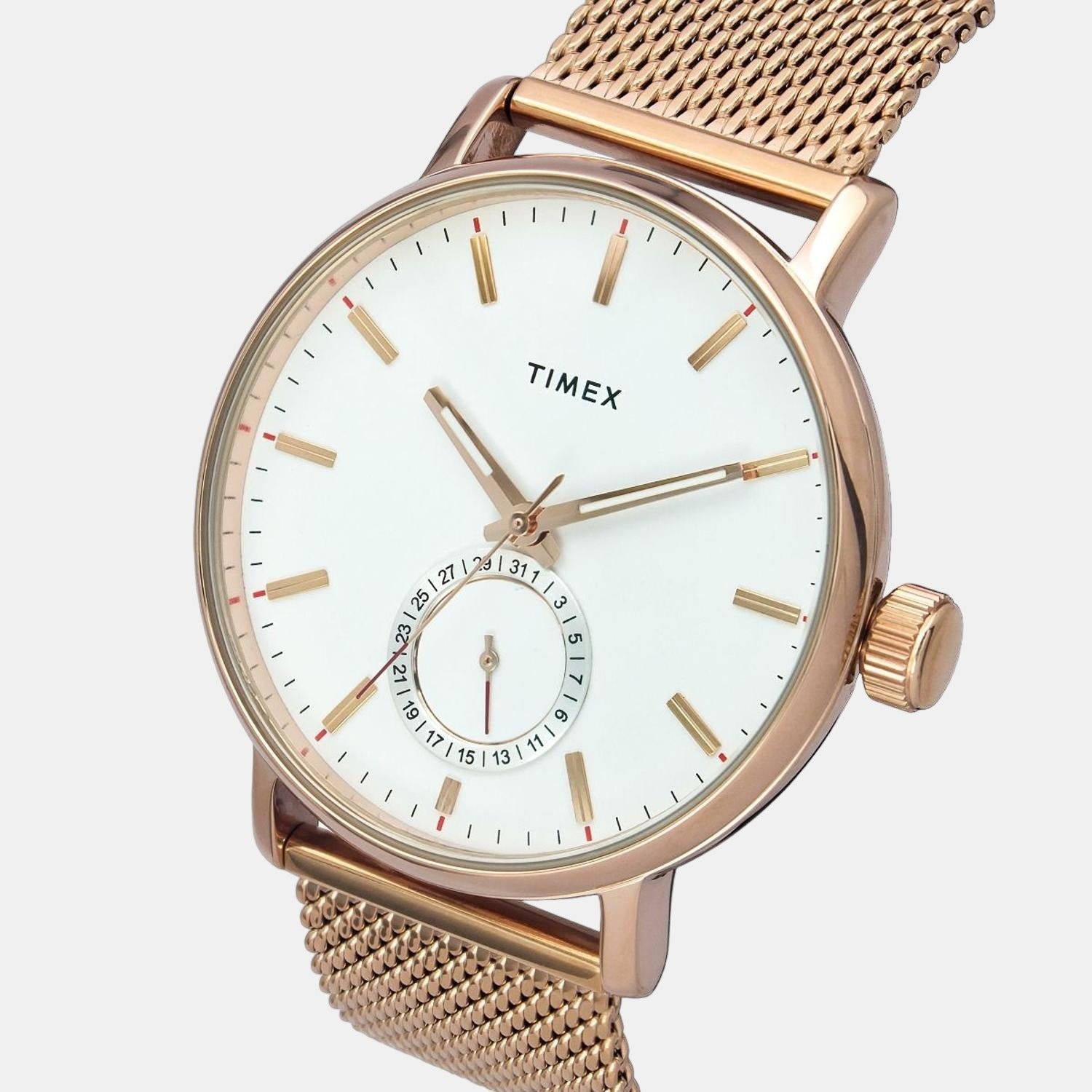 Timex 43 mm Round Quartz watch
