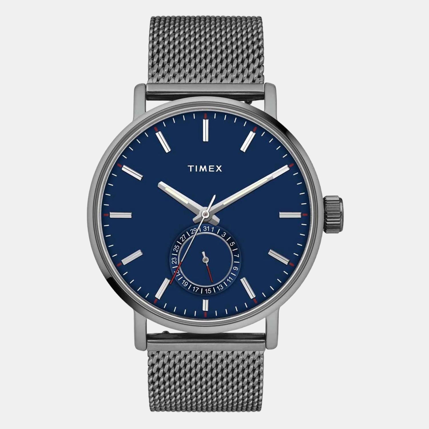 Timex 43 mm Round Quartz watch