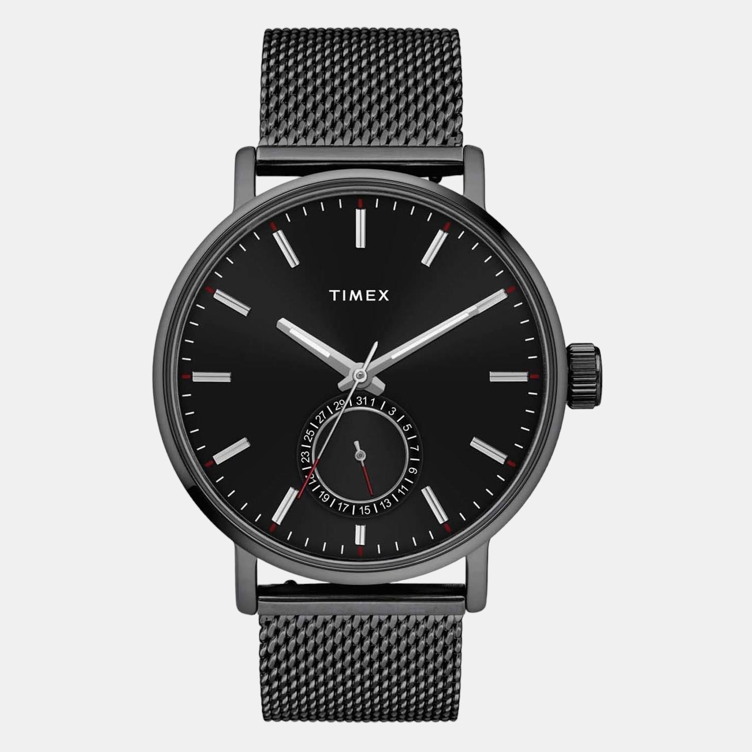 Timex 43 mm Round Quartz watch