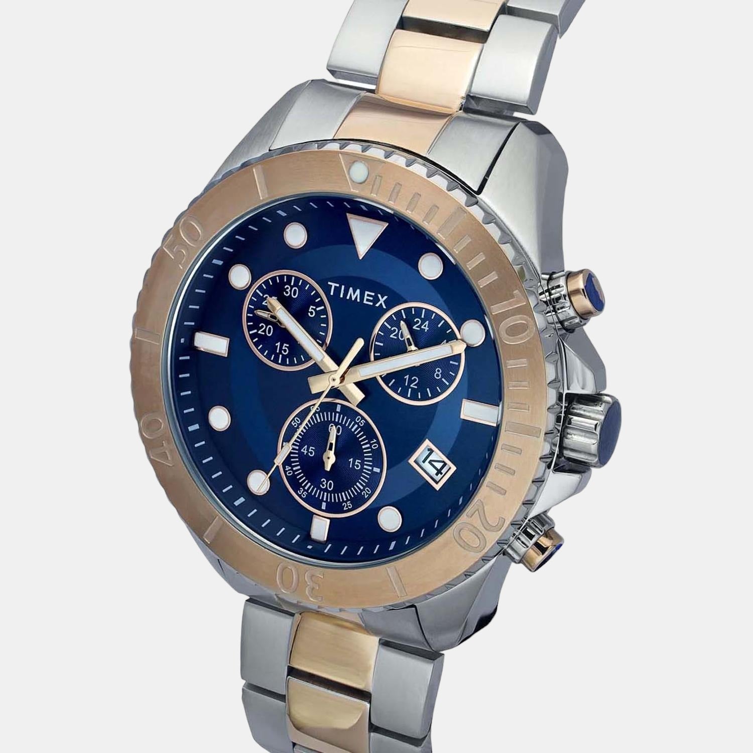 Timex 47 mm Round Quartz watch