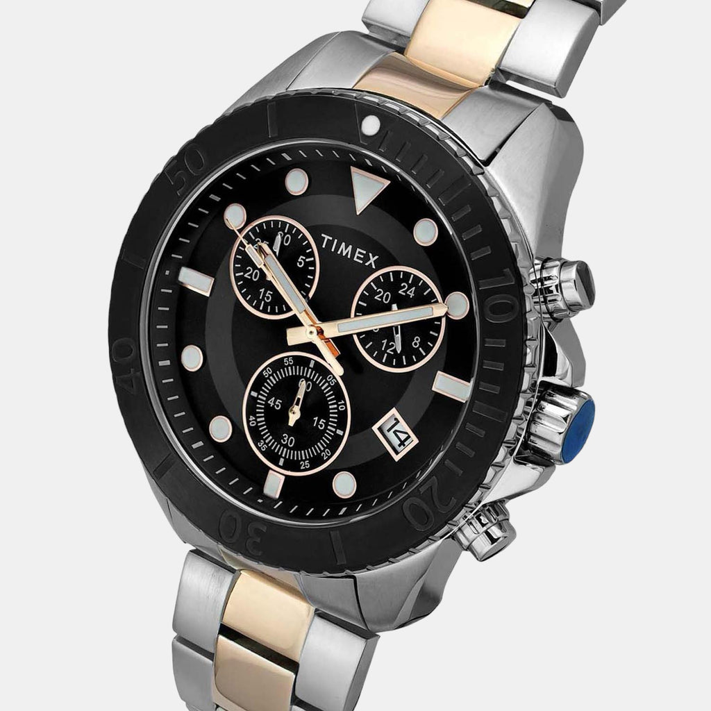 Timex Stainless Steel Black watch