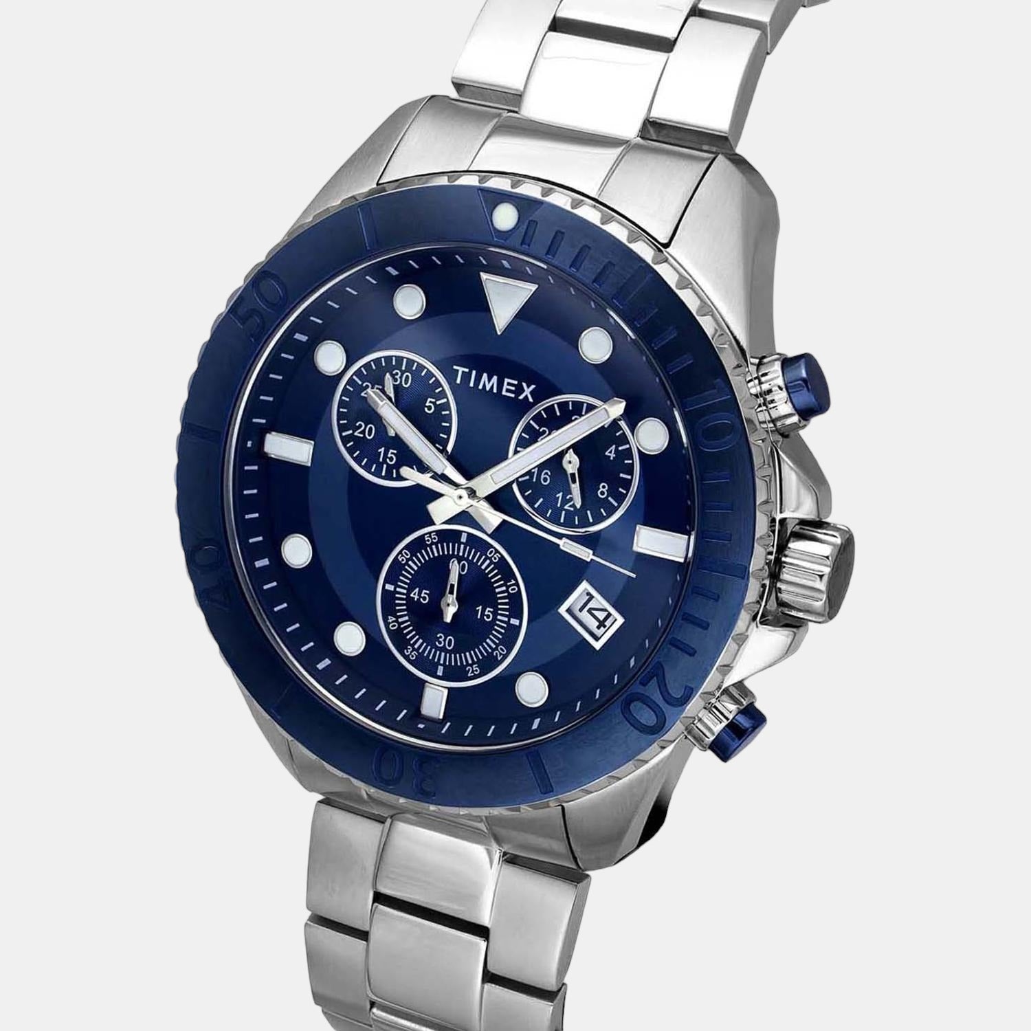 Timex Stainless Steel Round watch