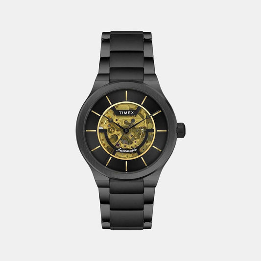 Male Black Analog Stainless Steel Watch TWEG20900