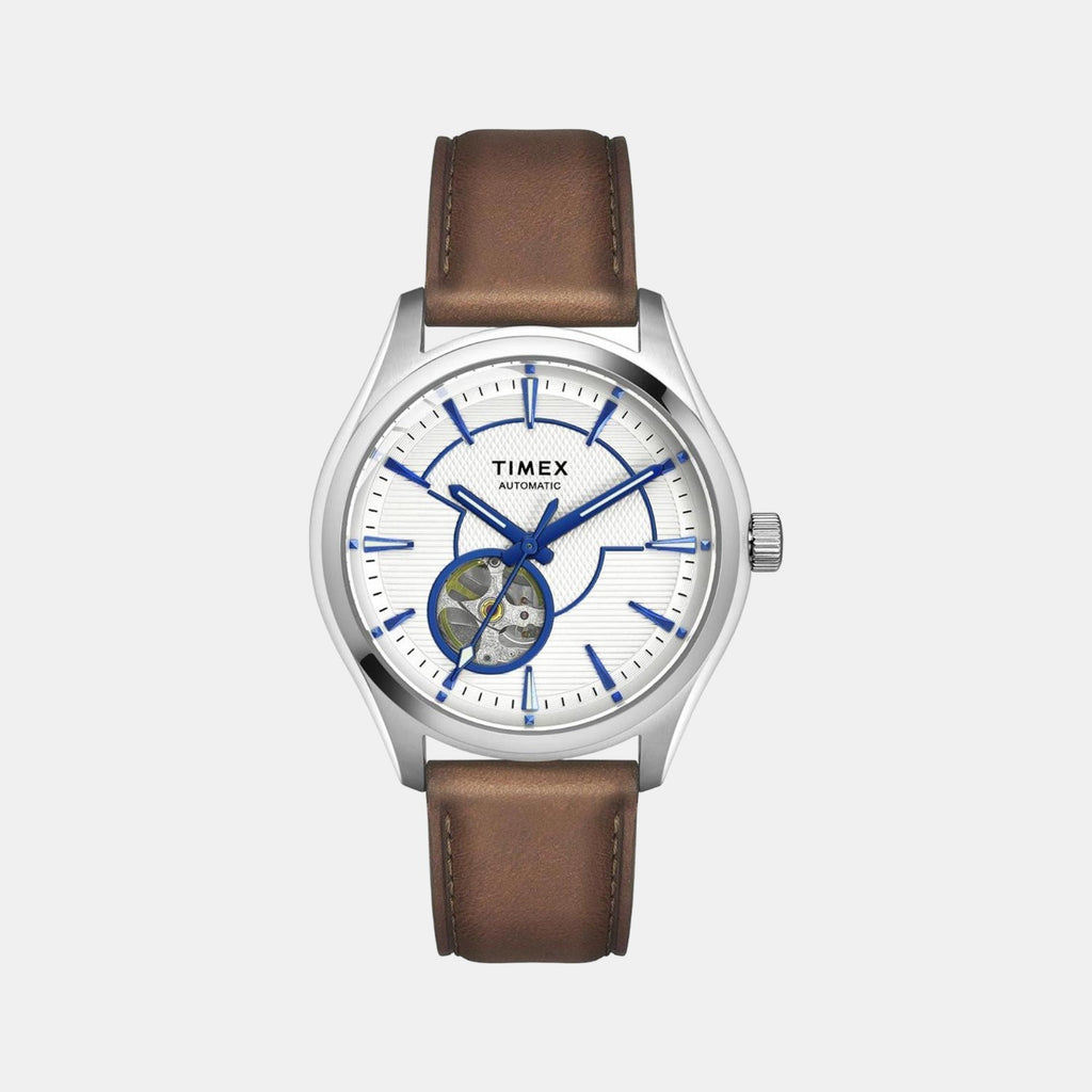 Timex Round Silver Analog watch