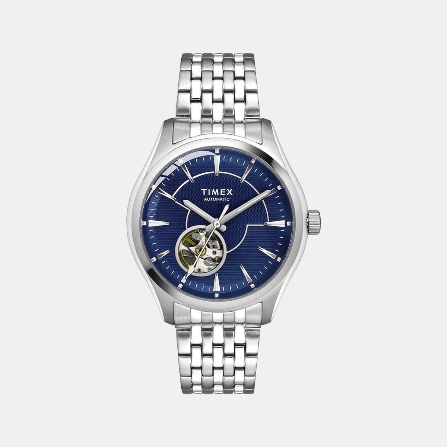 Timex Round Blue Analog watch