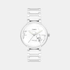 Timex Round White Analog watch