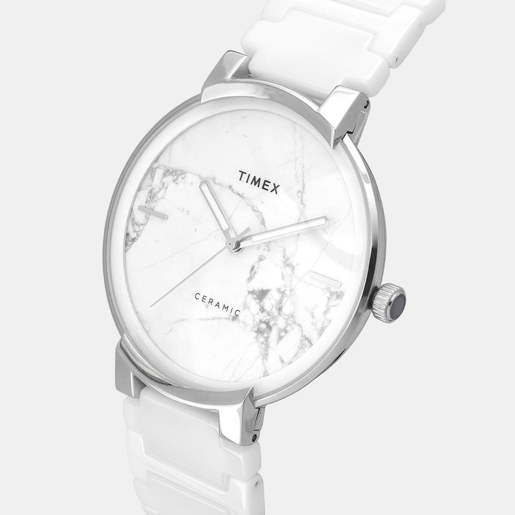 Timex Ceramic White watch