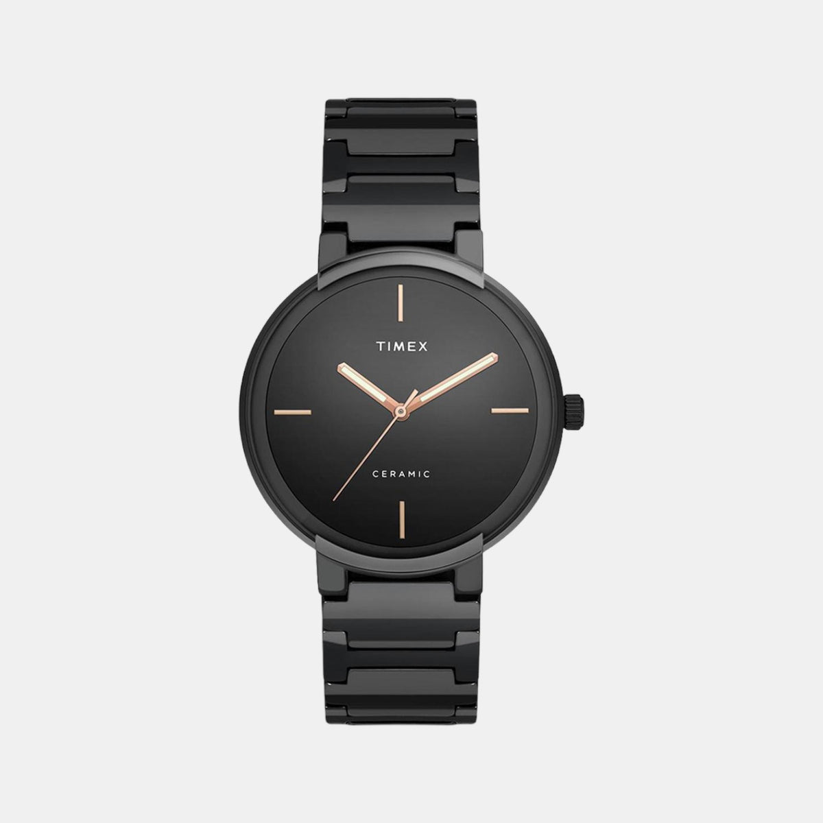 Timex Round Black Analog watch