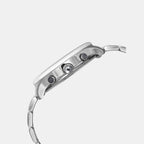 Timex Men Round Silver watch