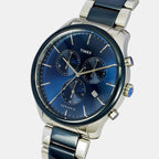 Timex Stainless Steel Blue watch