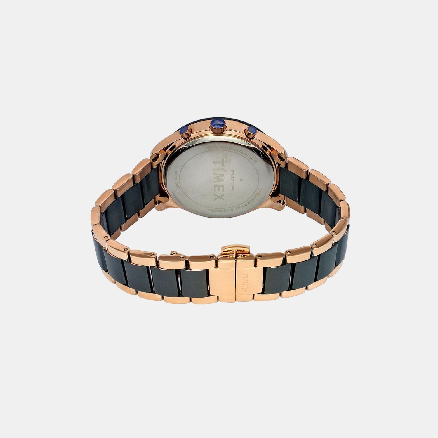 Timex 43 mm Round Quartz watch