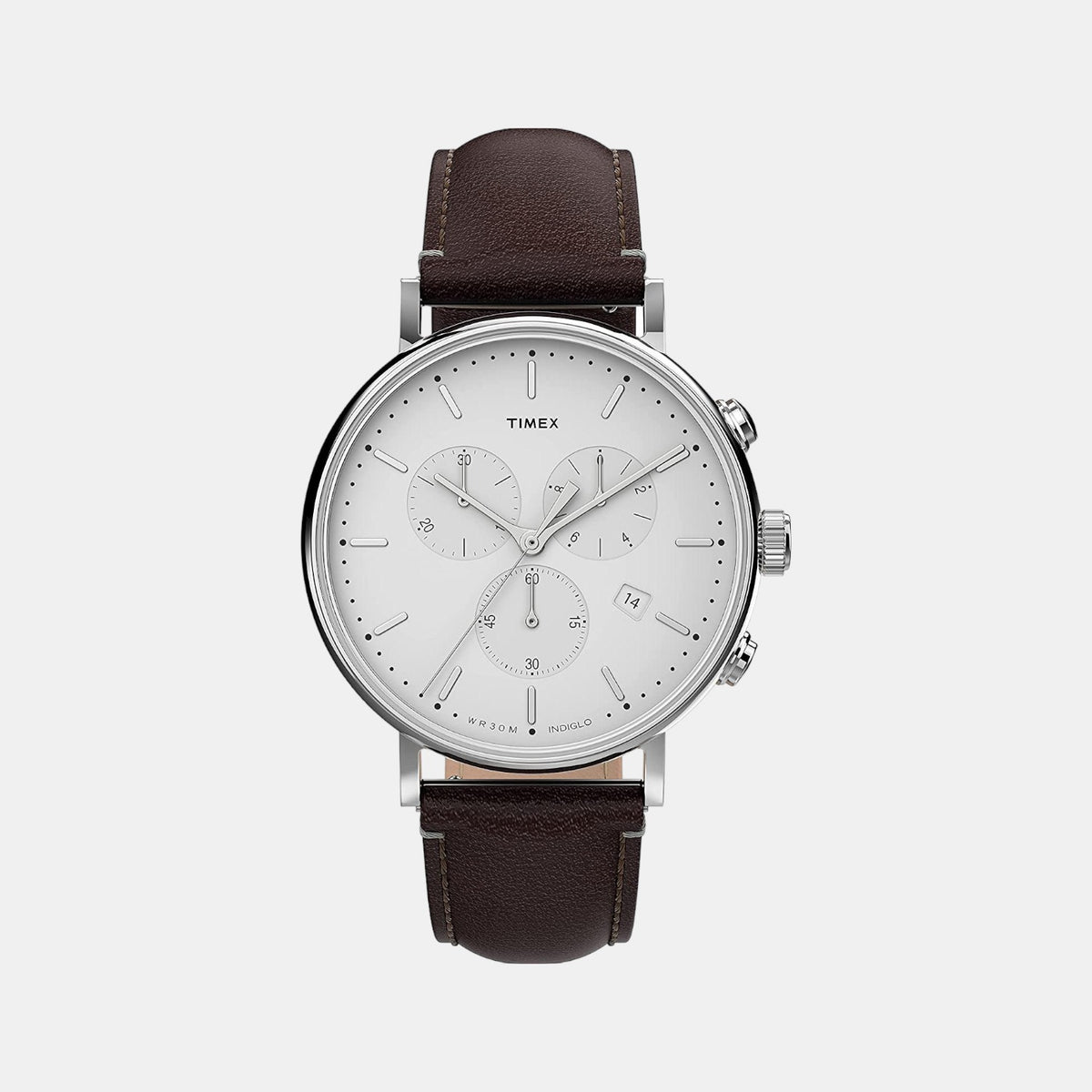 Timex Round White Analog watch