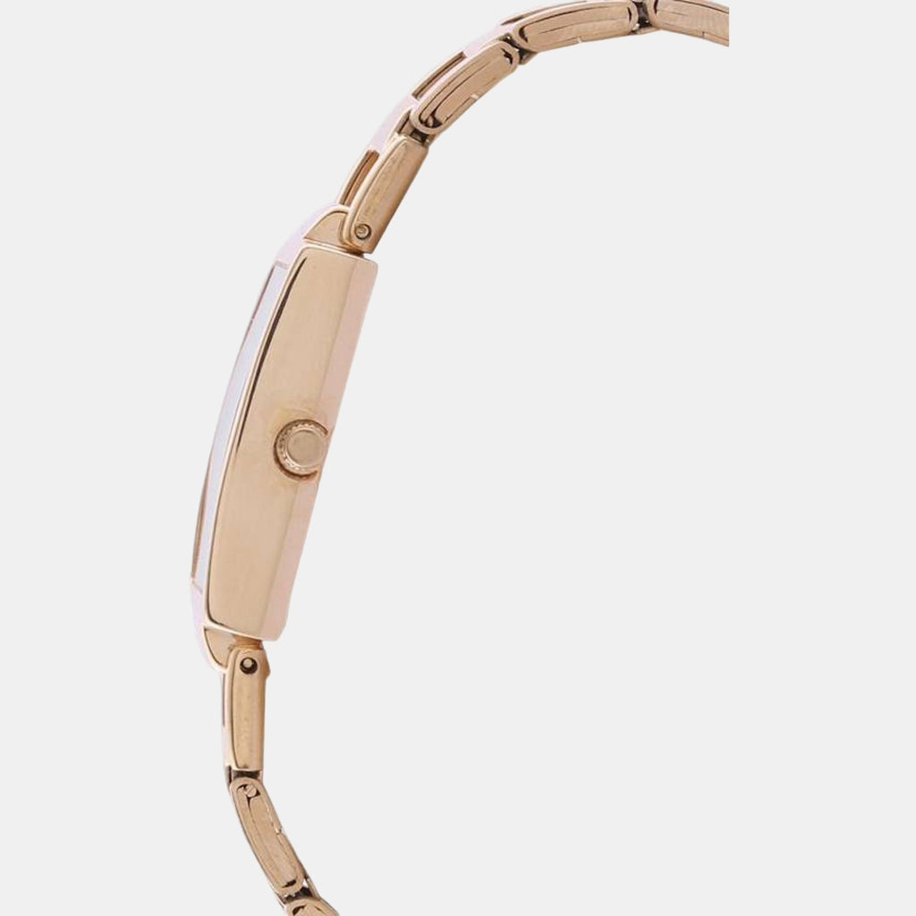 Timex Women Rectangular Rose Gold watch