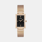Timex Rectangular Black Analog watch