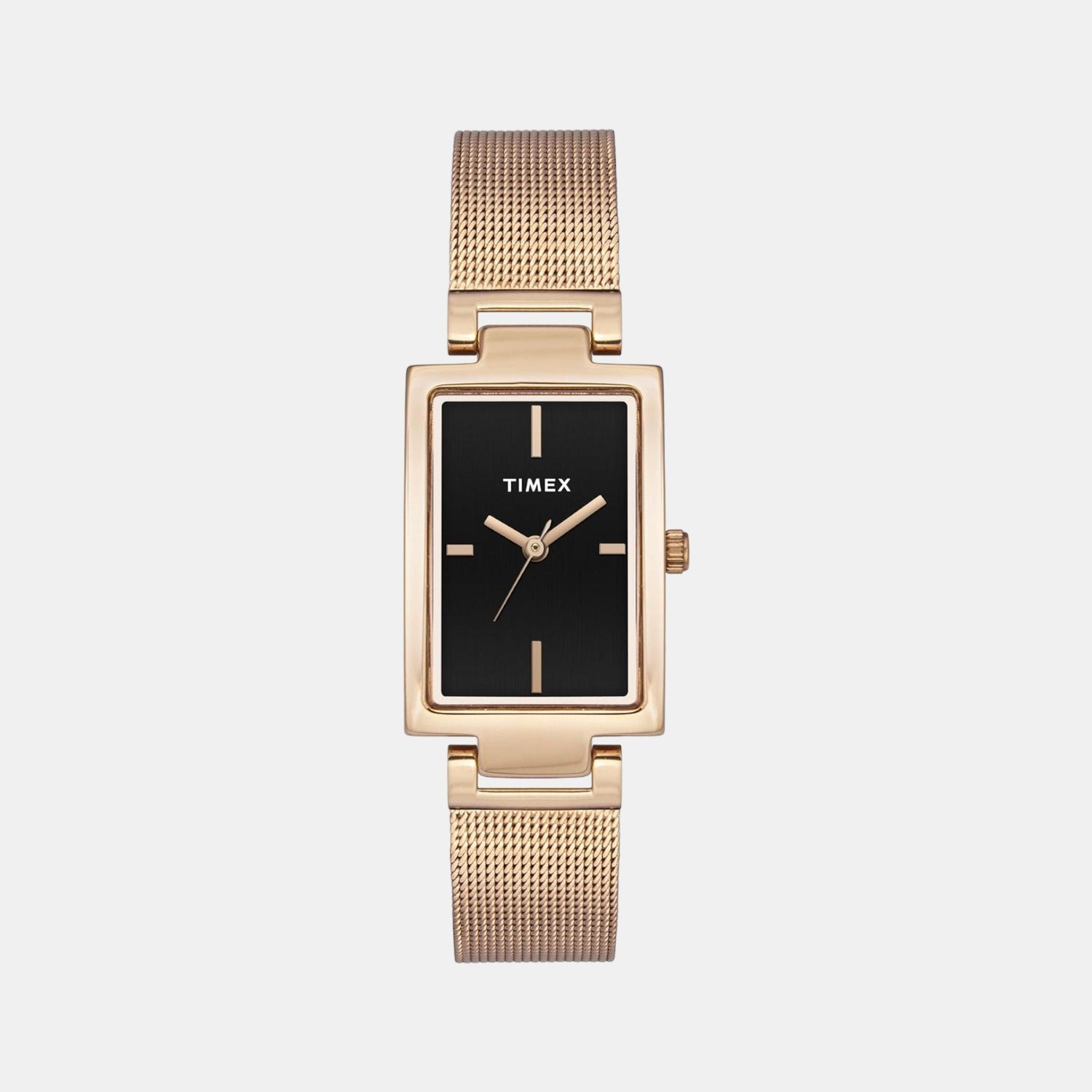 Timex Rectangular Black Analog watch