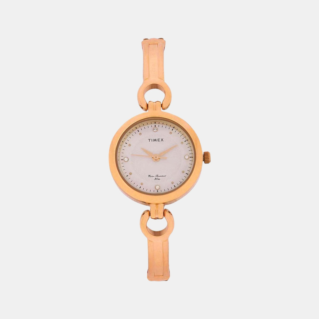 Timex Round Pink Analog watch