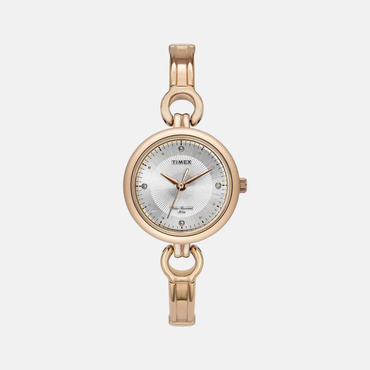 Timex Round Silver Analog watch