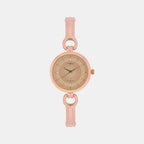 Timex Round Gold Analog watch