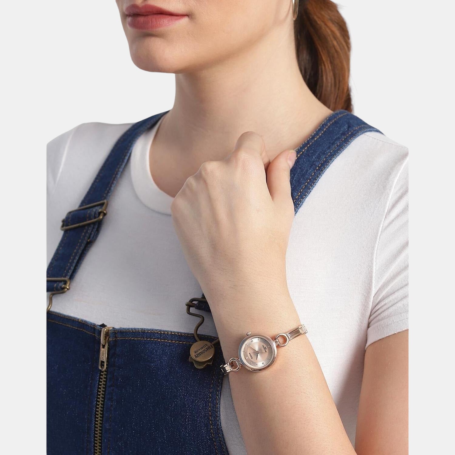 Timex Stainless Steel Round watch