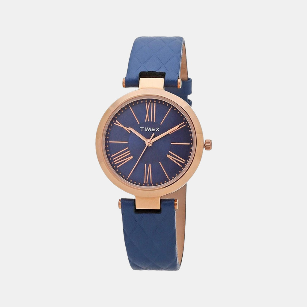 Timex Round Blue Analog watch