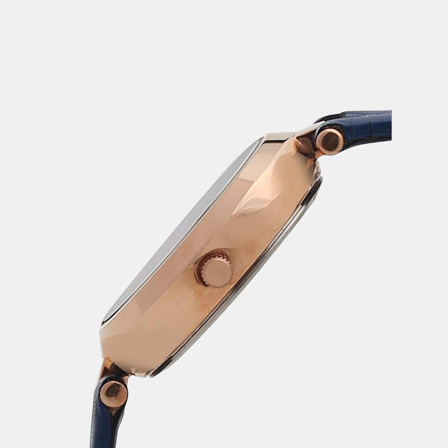 Timex Women Round Blue watch