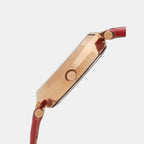 Timex Women Round Red watch