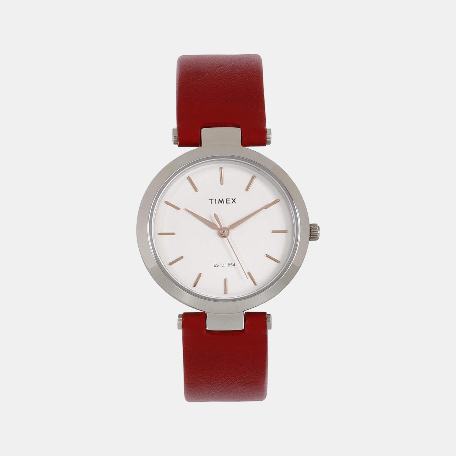 Timex Round Silver Analog watch