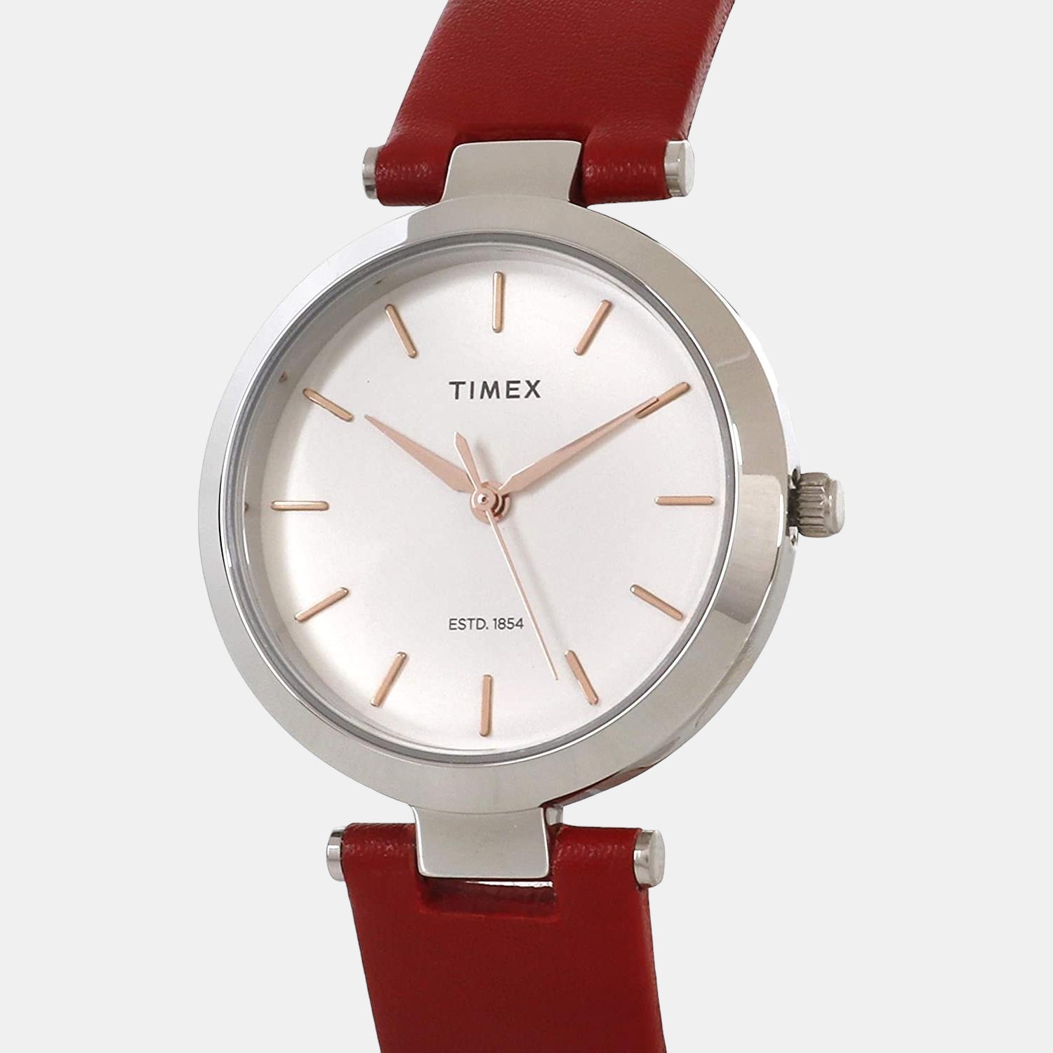 Timex 34 mm Round Quartz watch