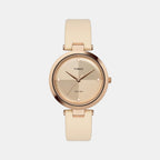 Timex Round Rose Gold Analog watch