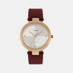 Timex Round Silver Analog watch