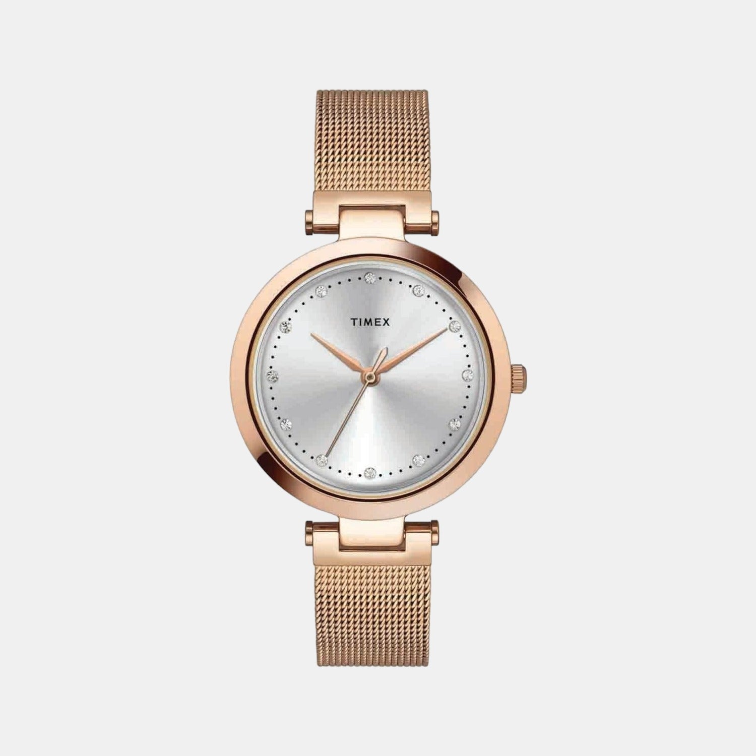 Timex Round Silver Analog watch