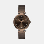 Timex Round Brown Analog watch