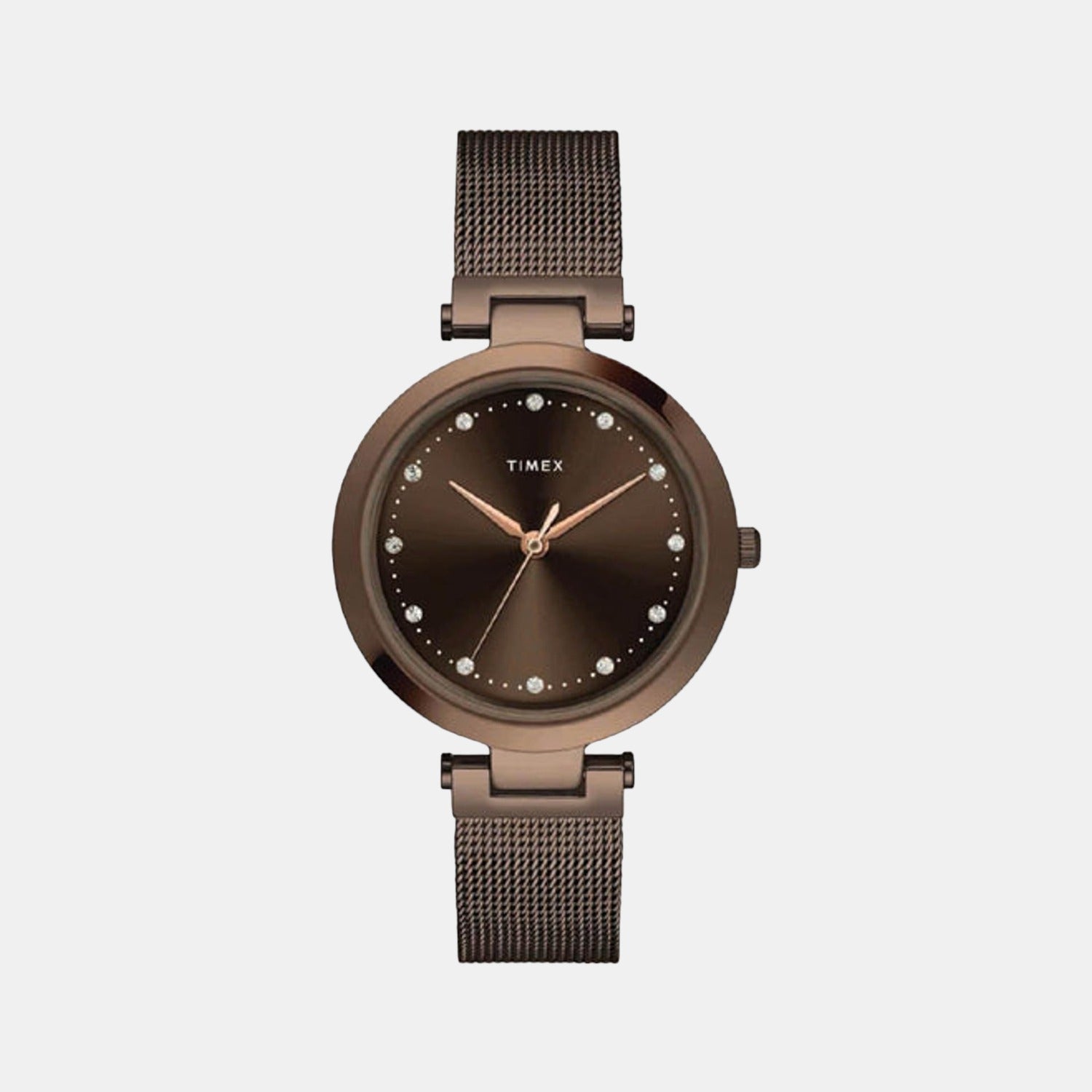 Timex Round Brown Analog watch