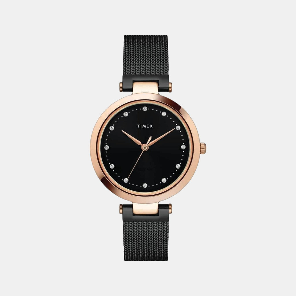 Timex Round Black Analog watch