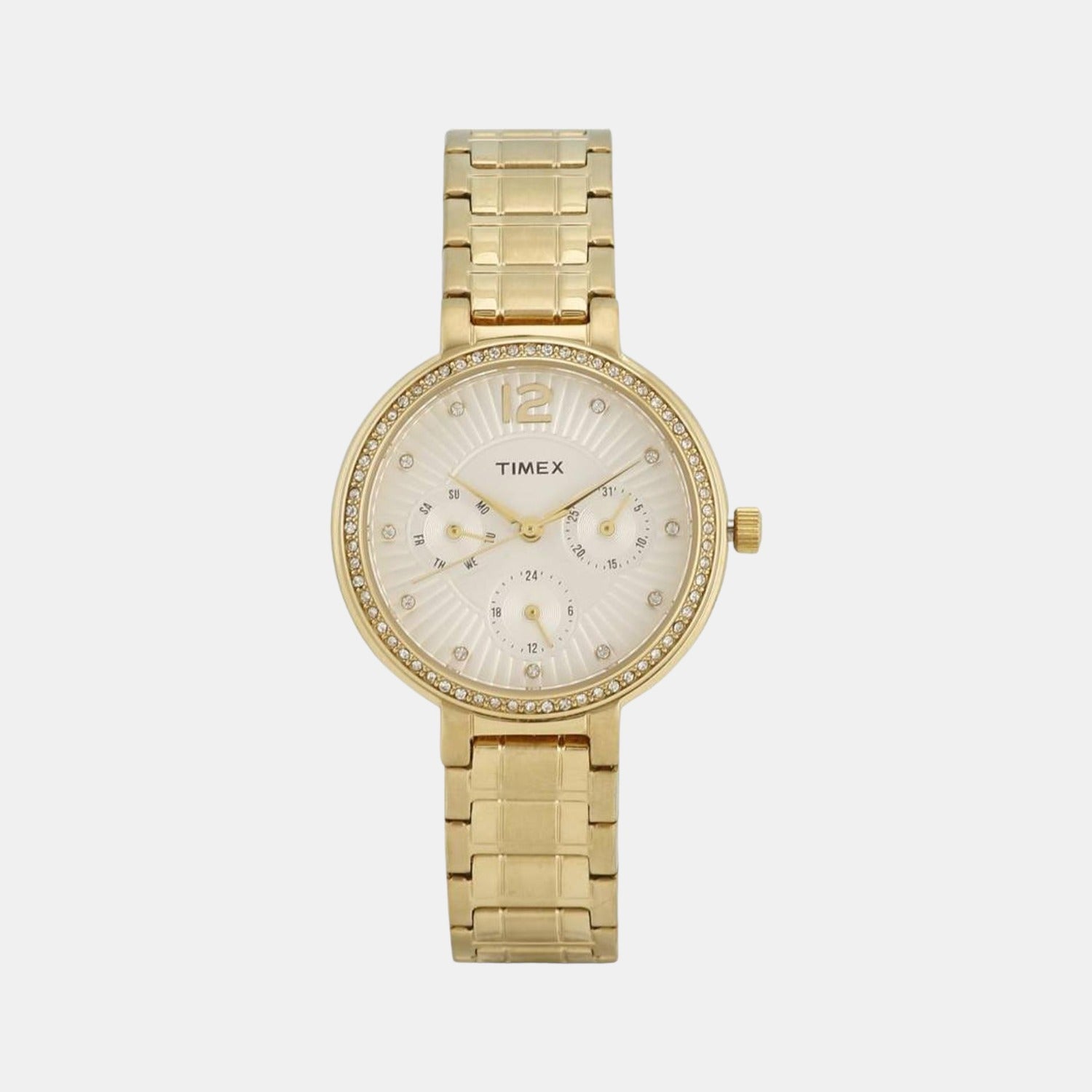 Timex Round Silver Analog watch