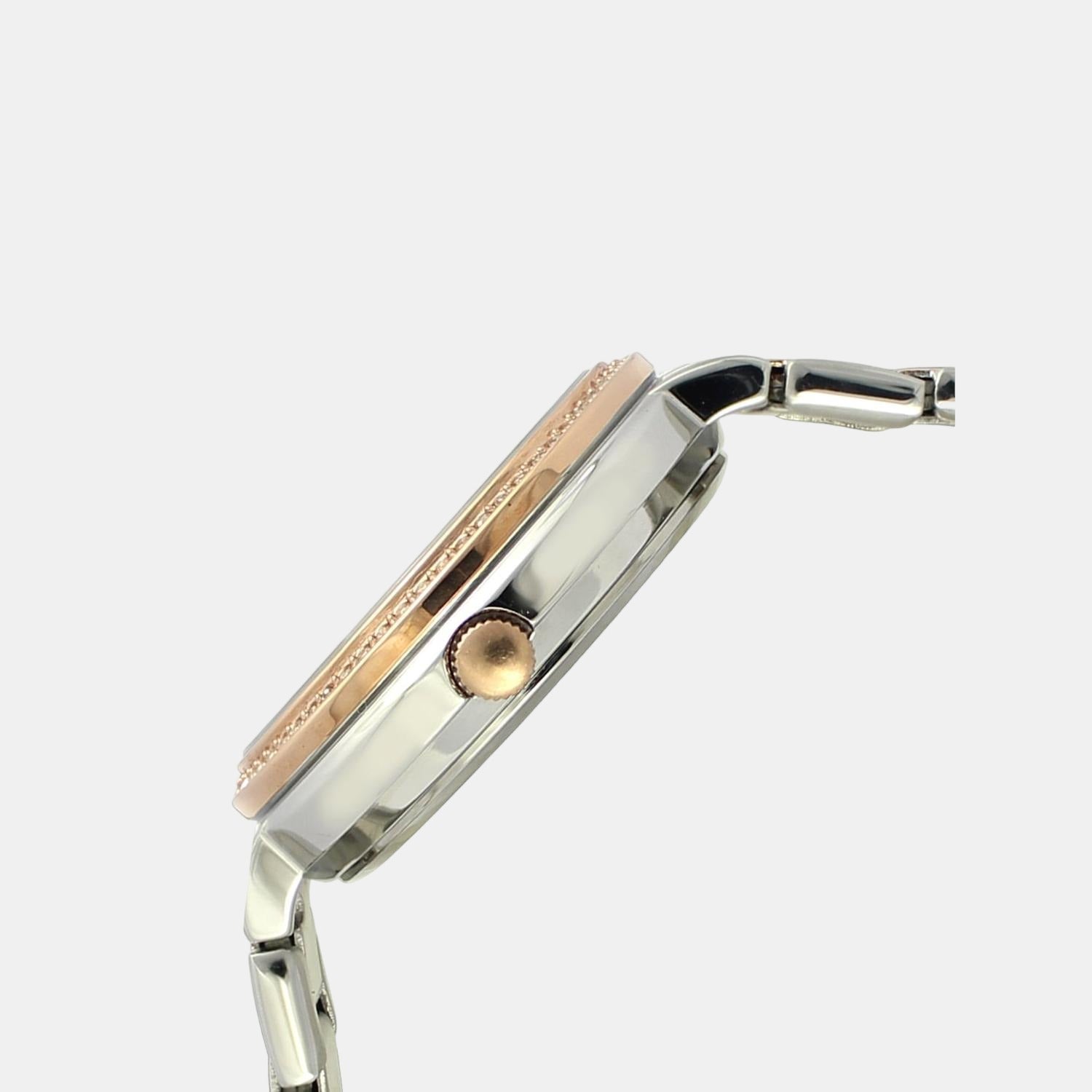 Timex Women Round Brown watch